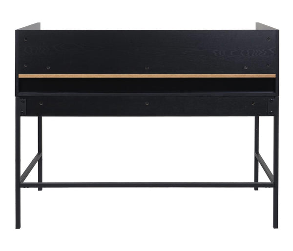 Schreibtisch Bürotisch Computertisch Schublade 120x50cm Holz Metall Eiche-Optik
