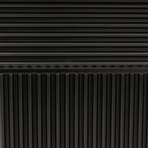 Moderner Schreibtisch aus MDF und Metall, 120x60cm natur