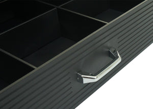 Schubladenbox für Kaffeekapseln Teebeutel mit 4 Schubladen 13x34x31cm