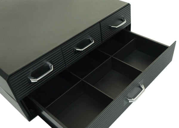 Schubladenbox für Kaffeekapseln Teebeutel mit 4 Schubladen 13x34x31cm