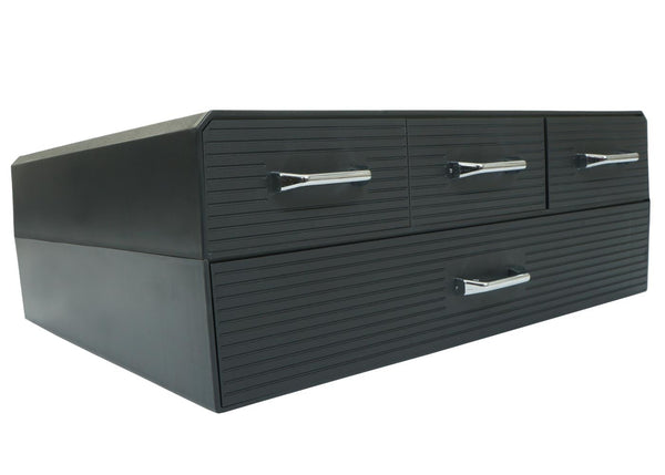 Schubladenbox für Kaffeekapseln Teebeutel mit 4 Schubladen 13x34x31cm