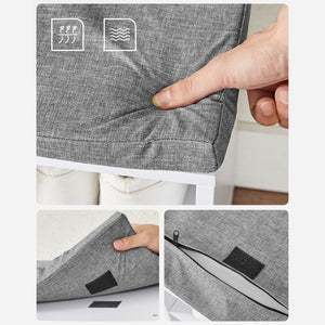 Panca portascarpe con 15 scomparti, portascarpe