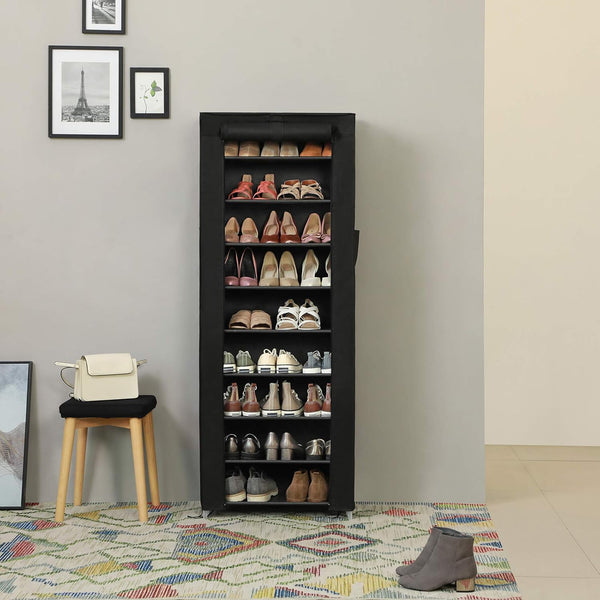 10-tier shoe rack/shoe cabinet