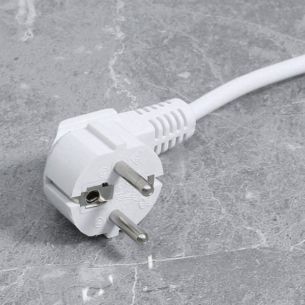 Schuhtrockner elektrisch zur Wandmontage für mehrere Schuhe weiss
