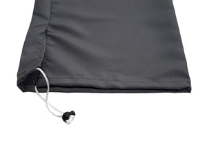 Schutzhülle Alu Sonnenschirm 2x3m Abdeckhülle mit Kordelzug anthrazit