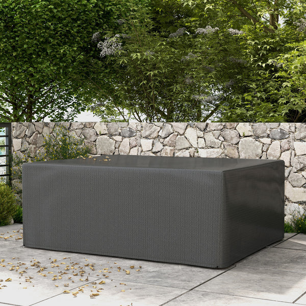 Schutzhülle für Gartenmöbel wasserdicht winterfest 235x190x90cm