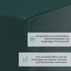 Schutzhülle für Gartenmöbel wasserdicht winterfest rechteckig