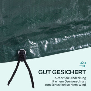 Schutzhülle für Gartenmöbel wasserdicht winterfest rechteckig