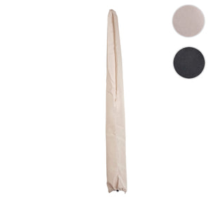 Schutzhülle für Holz-Sonnenschirm 3m Abdeckhülle mit Kordelzug creme