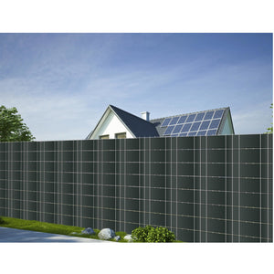 Telo per recinzione privacy PVC 70 m antracite