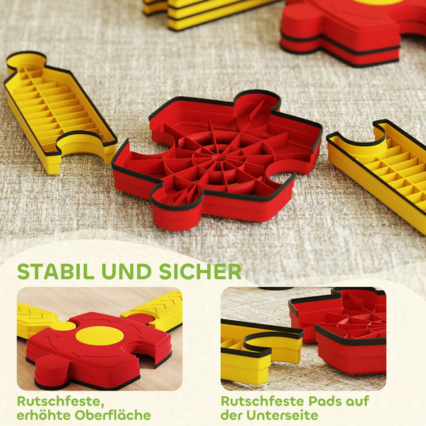 Schwebebalken flexibel zum Turnen für drinnen und draussen Kinder