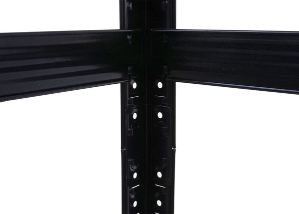 Schwerlastregal Stahl 875kg 5 Böden 200x120x60cm schwarz