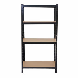 Schwerlastregal Werkstattregal 160x80x40cm bis 320kg mit 6 Körben schwarz