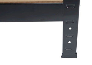 Schwerlastregal Werkstattregal 160x80x40cm bis 320kg mit 6 Körben schwarz
