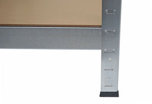 Schwerlastregal Werkstattregal 160x80x40cm bis 320kg mit 6 Körben verzinkt