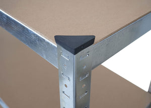 Schwerlastregal Werkstattregal 160x80x40cm bis 320kg mit 6 Körben verzinkt