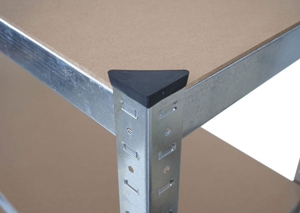 Schwerlastregal Werkstattregal 160x80x40cm bis 320kg mit 6 Körben verzinkt