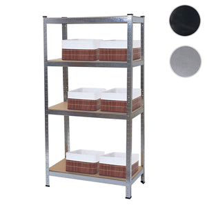 Schwerlastregal Werkstattregal 160x80x40cm bis 320kg mit 6 Körben verzinkt