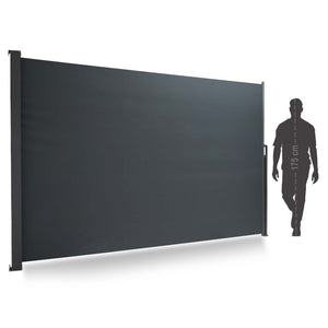 Tenda da sole laterale 200x300cm frangivento frangivista flessibile
