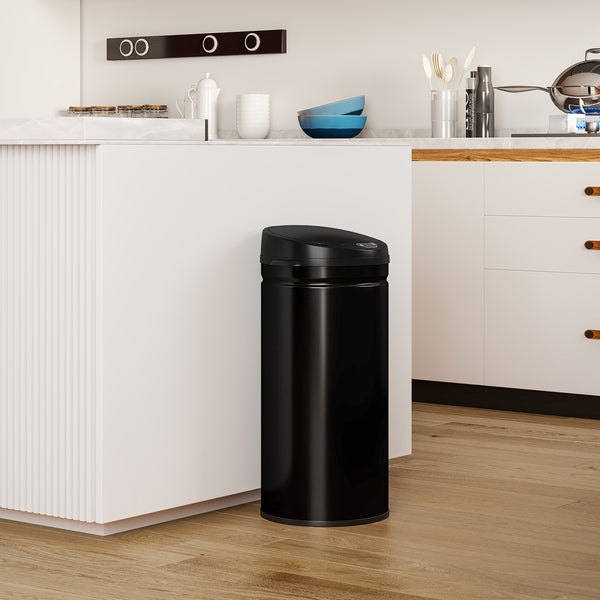 Sensor Mülleimer berührungslos für Küche 42L Edelstahl