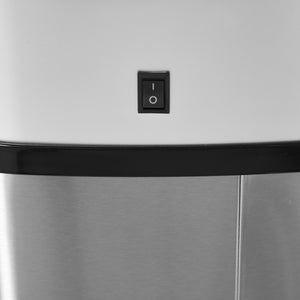 Sensor Mülleimer Automatik für Küche 58L Edelstahl silber