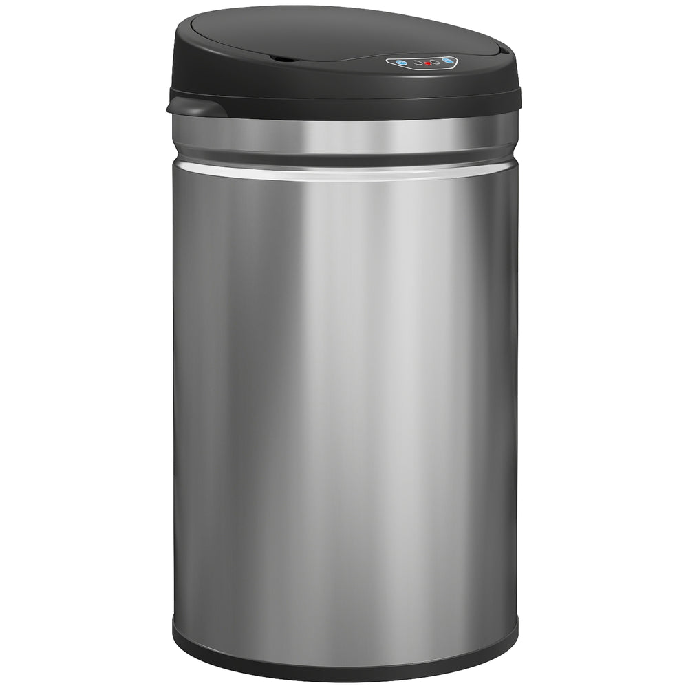 Sensor Mülleimer berührungslos Küche 30L Edelstahl
