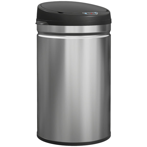Sensor Mülleimer berührungslos Küche 30L Edelstahl