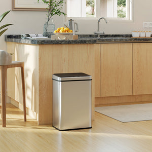Sensor Mülleimer automatisch mit Soft-Close 40L Edelstahl