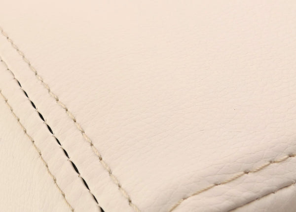 Sessel Loungesessel Kunstleder weiss
