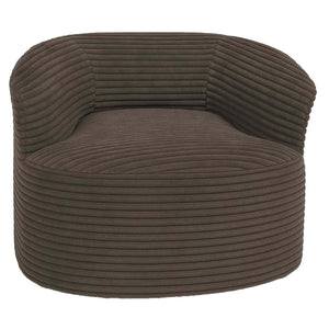 Sessel Loungesessel Relaxsessel Cocktailsessel Cord braun