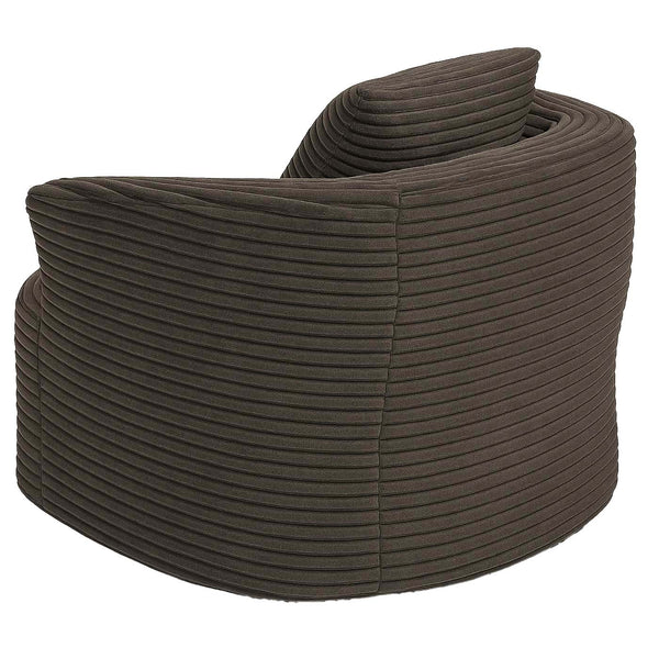 Sessel Loungesessel Relaxsessel Cocktailsessel Cord braun