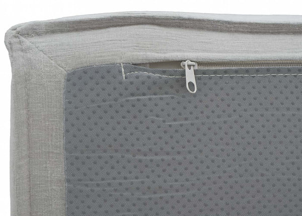 Sessel Sofa-Zubehör Loungesessel Mittelteil Stoff 63x75x97cm hellgrau