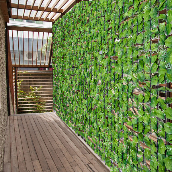 Sichtschutz Hecke künstlich UV-beständig 300x150cm grün