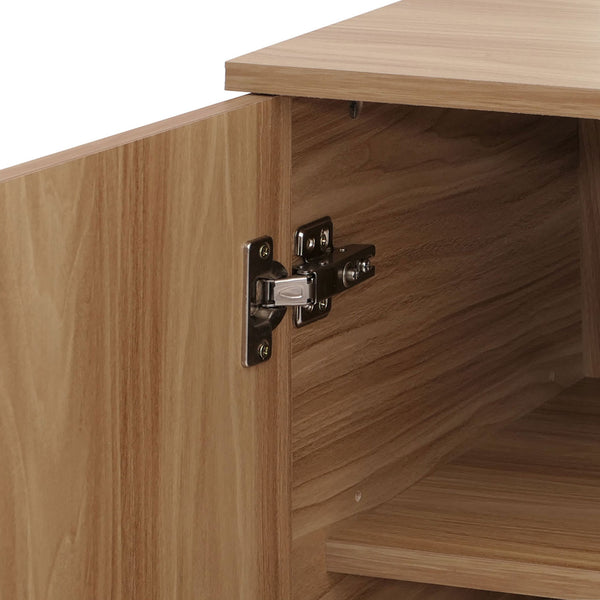 Sideboard Kommode Anrichte 4 Türen 9 Staufächer 83x159x37cm braun