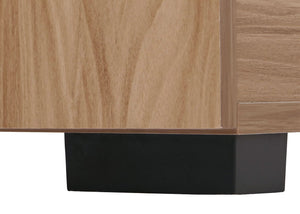 Sideboard Kommode Anrichte 4 Türen 9 Staufächer 83x159x37cm braun