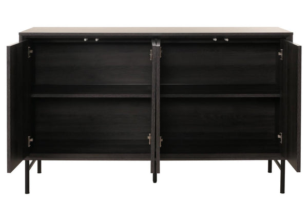 Sideboard Kommode Highboard Anrichte 94x151x40cm dunkelgrau