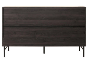 Sideboard Kommode Highboard Anrichte 94x151x40cm dunkelgrau