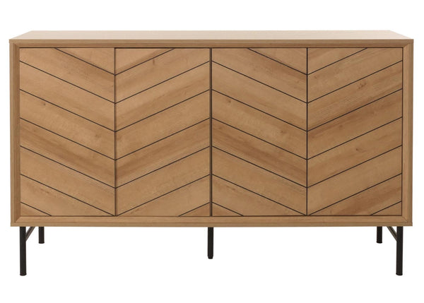Sideboard Kommode Highboard Anrichte 94x151x40cm natur