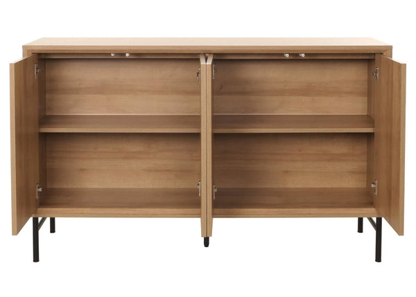 Sideboard Kommode Highboard Anrichte 94x151x40cm natur