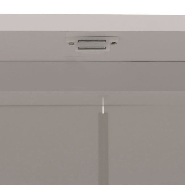 Sideboard Kommode Highboard Fischgrätenmuster 88x150x40cm weiss