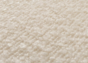 Sitzbank JAM-H70 Bouclé Textil Edelstahl 180cm creme