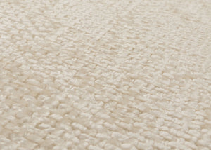 Sitzbank JAM-H70 Chenille Textil Edelstahl 180cm creme