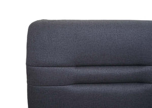 Sitzbank JAM-H70 Textil Edelstahl 160cm grau