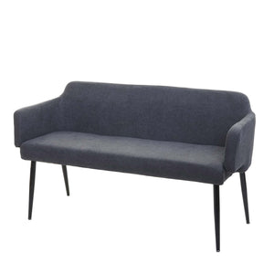 Sitzbank JAM-L13 Textil 133cm anthrazit
