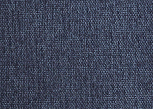 Sitzhocker Fussablage Ottomane Polsterhocker 38x56x40cm Stoff blau