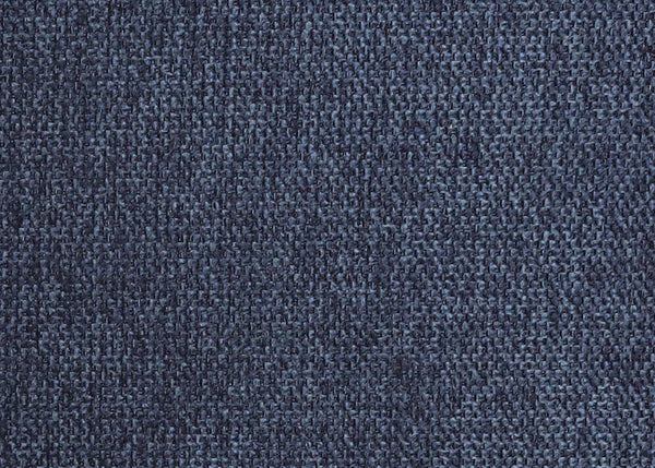 Sitzhocker Fussablage Ottomane Polsterhocker 38x56x40cm Stoff blau