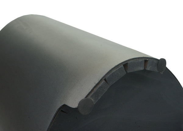 Sitzhocker Holzhocker Industrial Metall-Optik