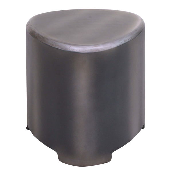 Sitzhocker Holzhocker Industrial Metall-Optik