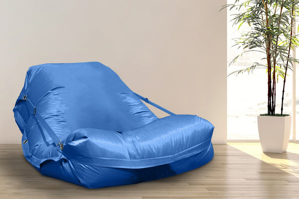 Sitzsack XXL blau inkl. Füllung