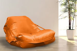 Sitzsack XXL orange inkl. Füllung